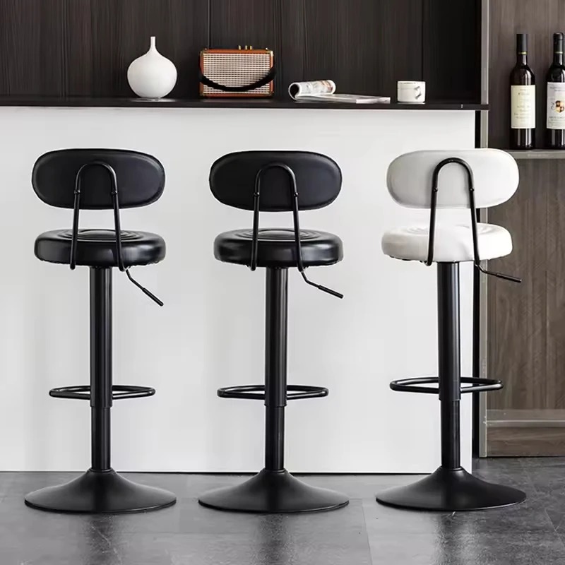 回転式メタル北欧風カウンターレザー家具セット、ハイモダンラグ - Commercial Kitchen And Bar のレビューと価格
