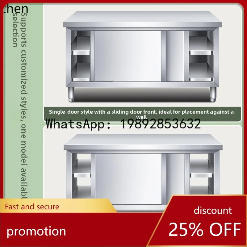 H29- キッチンステンレス鋼製ワークトップ、スライドドア付 - Commercial Kitchen Worktops のレビューと価格