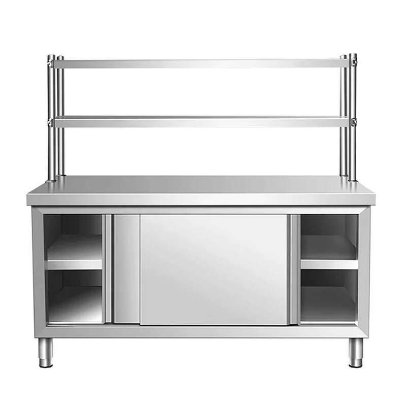 カスタムメイドのステンレス製業務用作業台キャビネットトップシ - Commercial Kitchen Worktops のレビューと価格