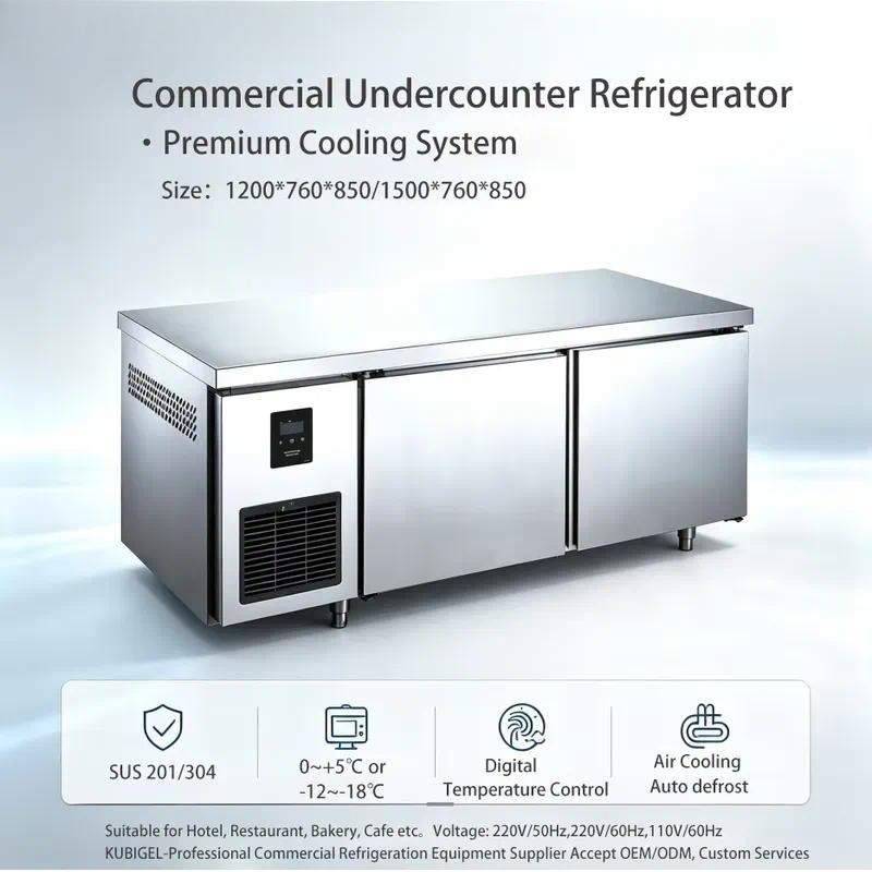 業務用キッチンカウンター用、ステンレス製冷蔵冷凍庫、カウンタ - Commercial Kitchen Worktops のレビューと価格