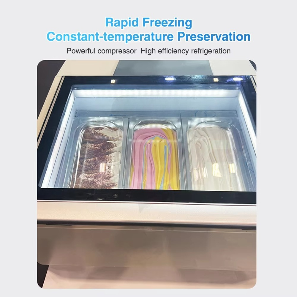 業務用ガラス扉ミニ冷凍庫 小型 新品 アイスクリーム冷凍庫  - Commercial Chest Freezer のレビューと価格