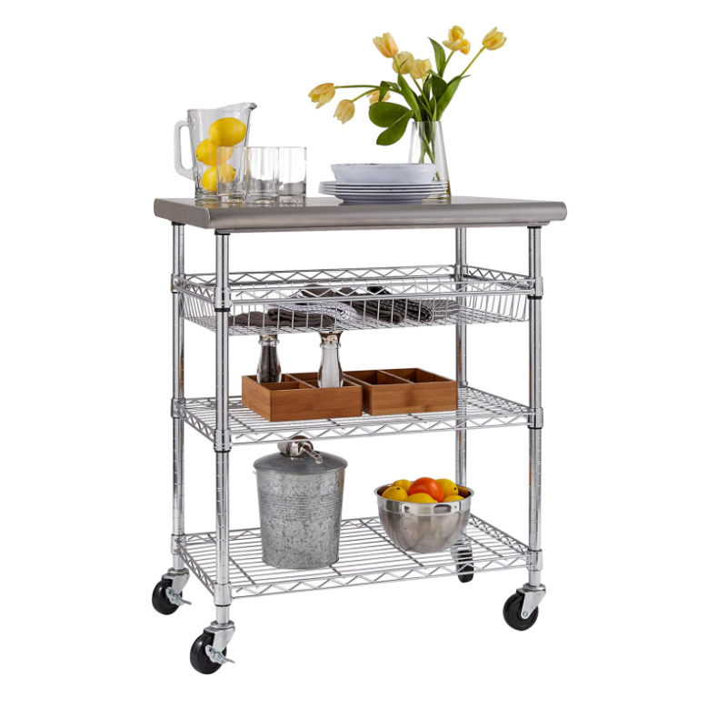 カスタマイズ可能な業務用作業台　ユーティリティカート　調理台 - Commercial Kitchen Worktops のレビューと価格