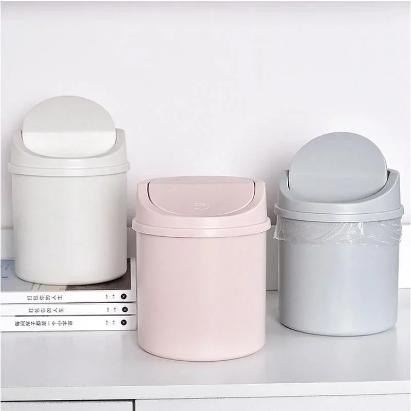 ミニデスクトップゴミ箱（蓋付き）ゴミ箱オーガナイザー寝室オフ - Commercial Kitchen Bin のレビューと価格