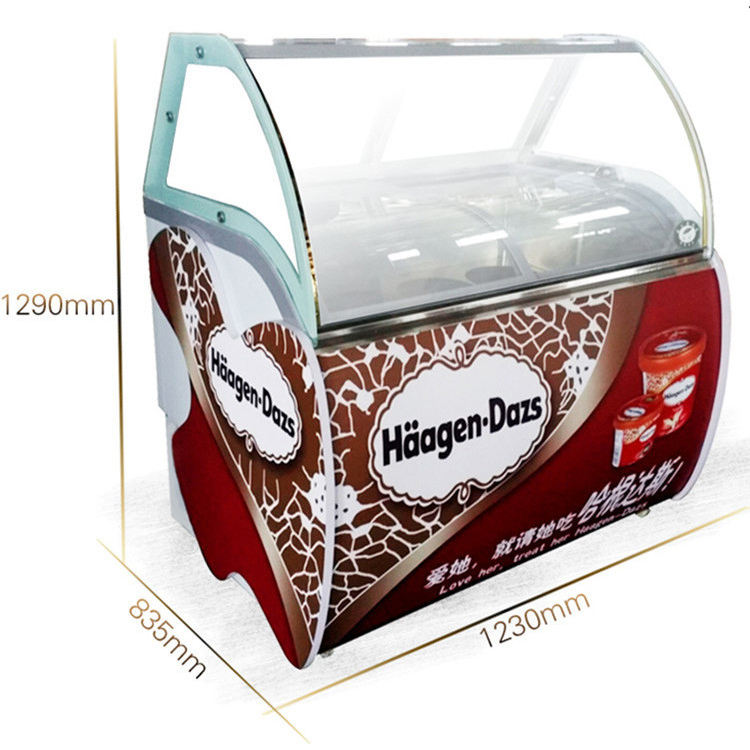 QDMECH工場価格業務用アイスクリームディスプレイ冷凍庫シ - Commercial Chest Freezer のレビューと価格
